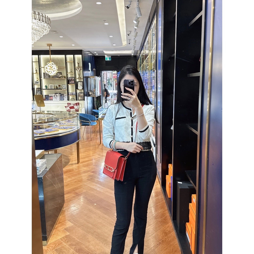 Hermes Roulis 23 Red Evercolor - Jiaxyk