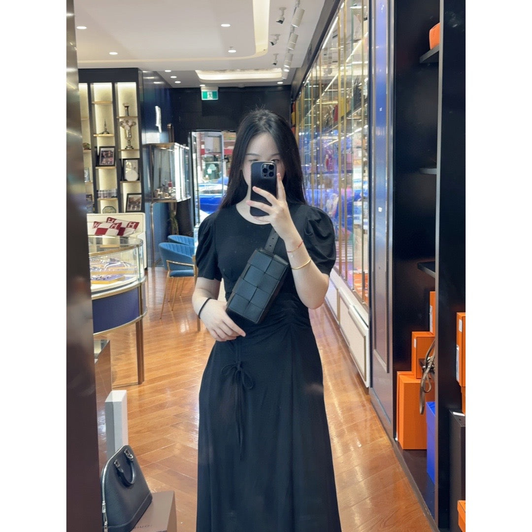 Bottega Veneta Black Cassette Belt Bag - Jiaxyk