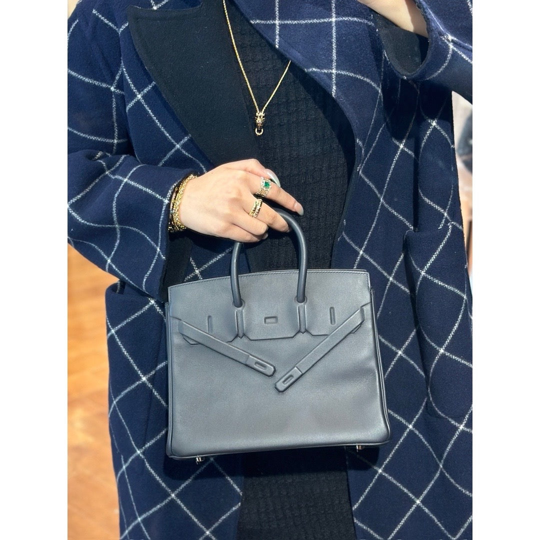 Hermes Birkin 25 Shadow 3Y Caban Swift - Jiaxyk