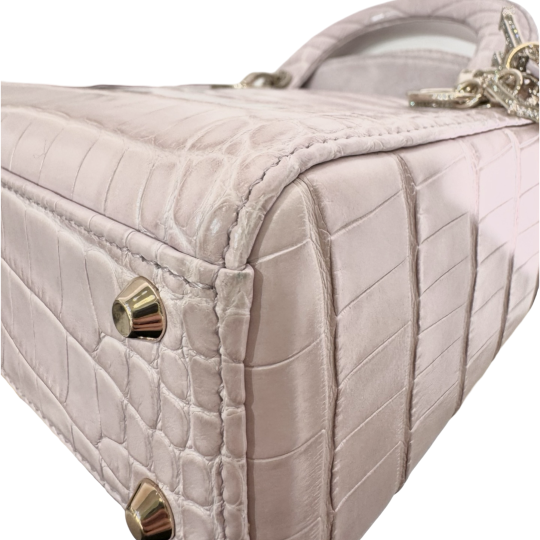 Dior Alligator Pink Lady Dior Mini Bag - Jiaxyk
