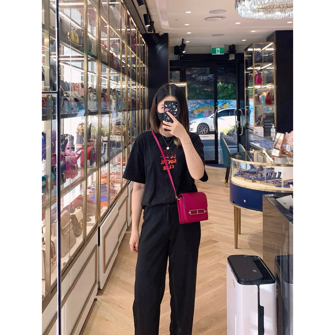 Hermes Roulis Mini L3 Rose Pourpre - Jiaxyk