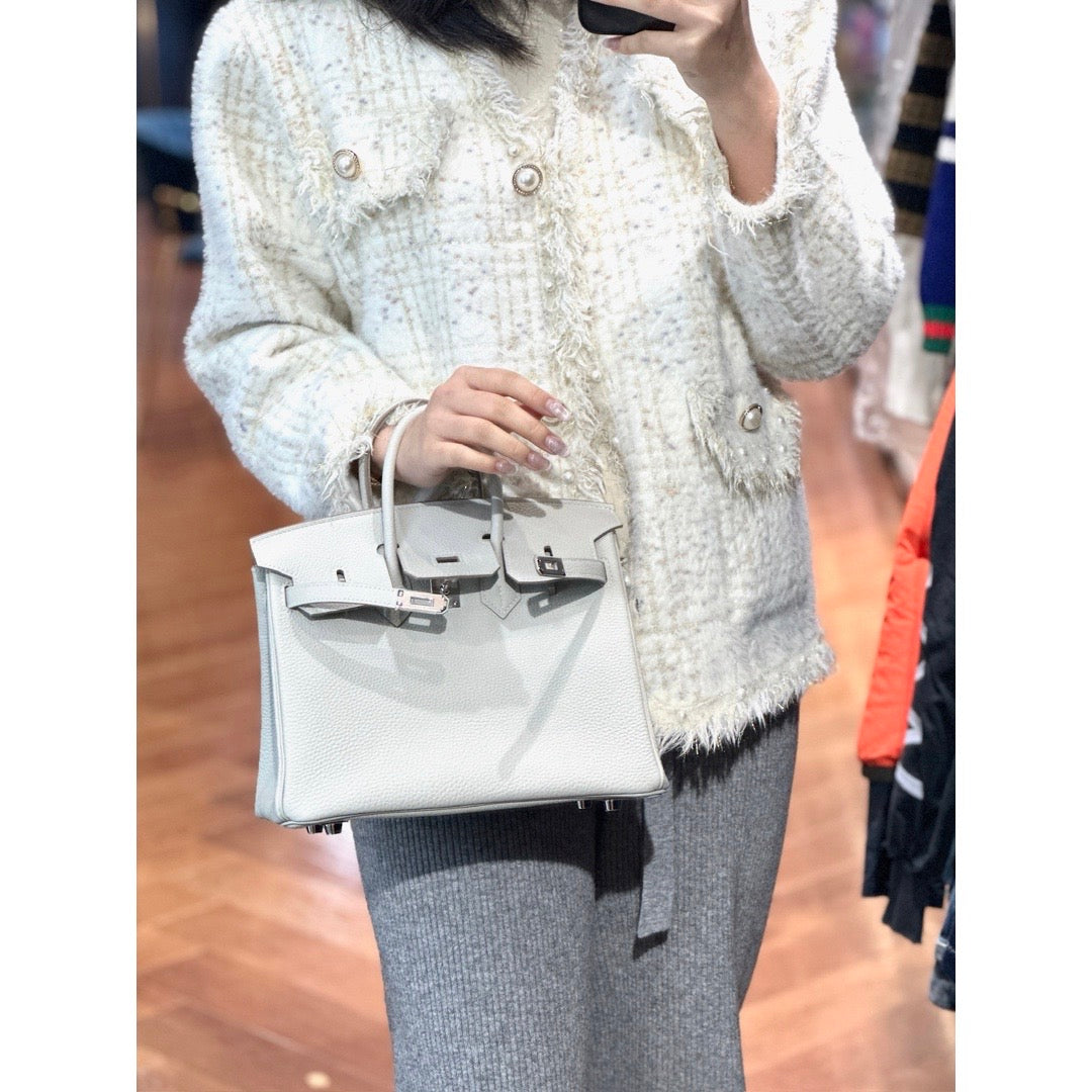 Hermes Birkin 25 Togo 80 Gris Perle - Jiaxyk