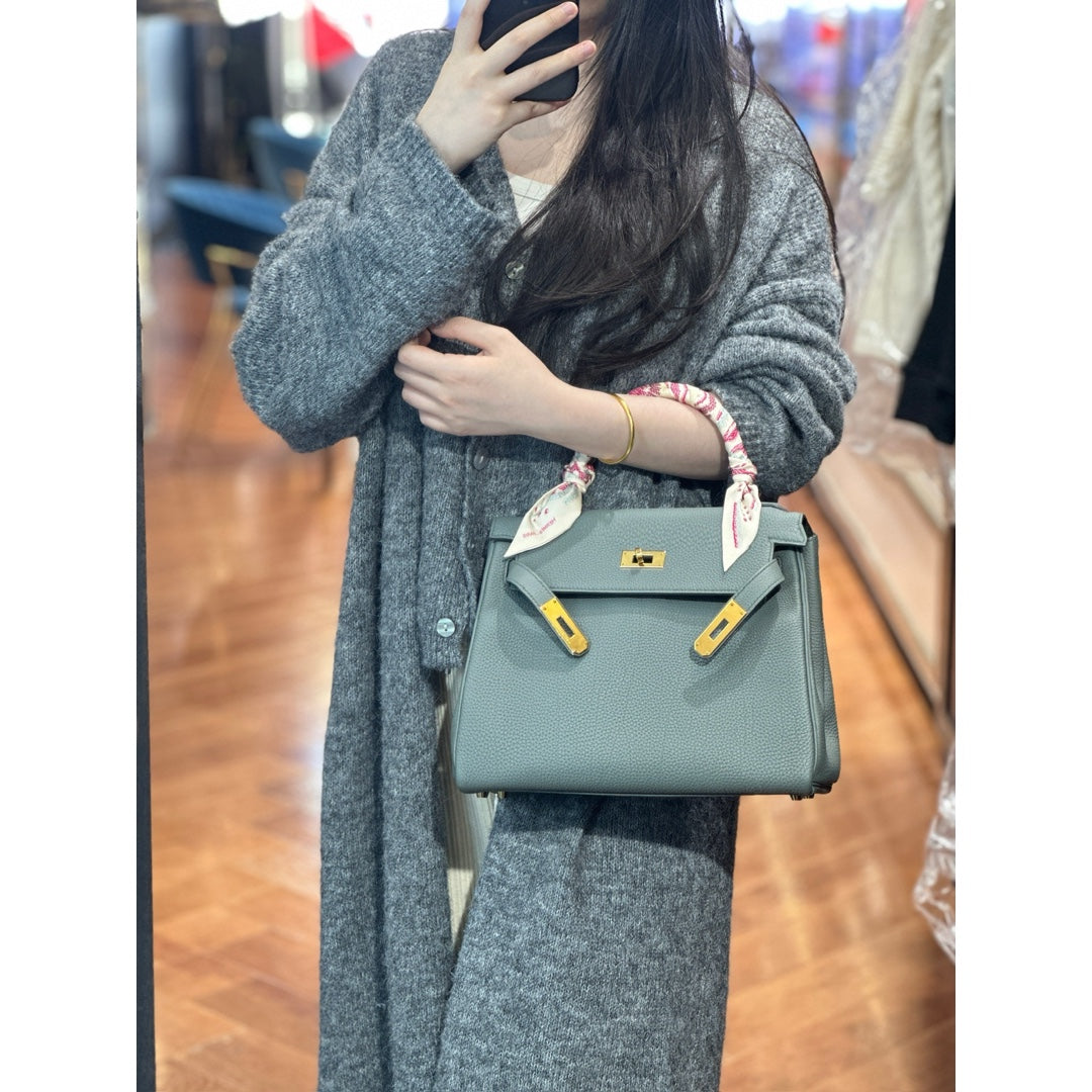 Hermes Kelly 28 Retourne Togo 63 Amande - Jiaxyk