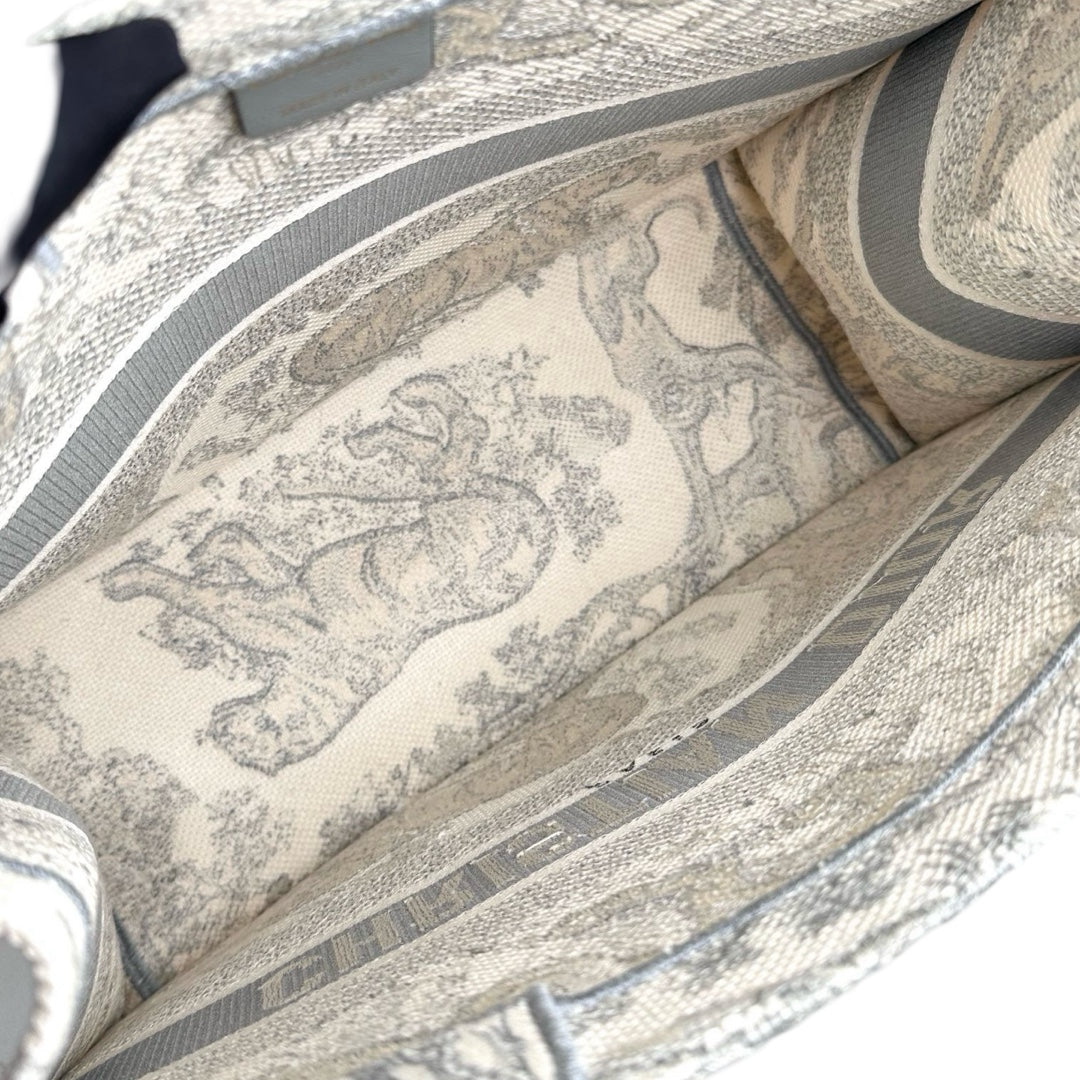 Dior Medium Grey Book Tote - Jiaxyk