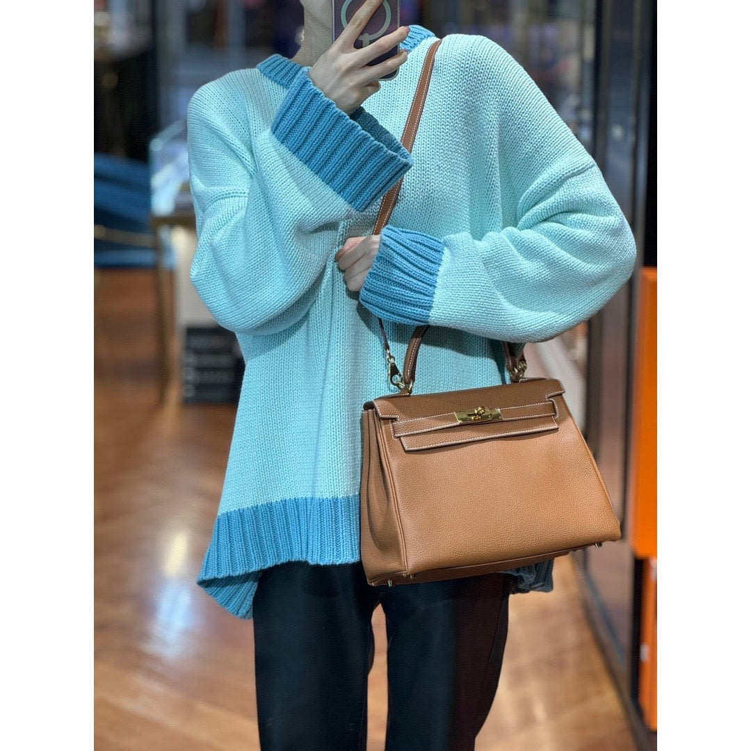 Hermes Kelly 28 Retourne Togo 06 Gold - Jiaxyk