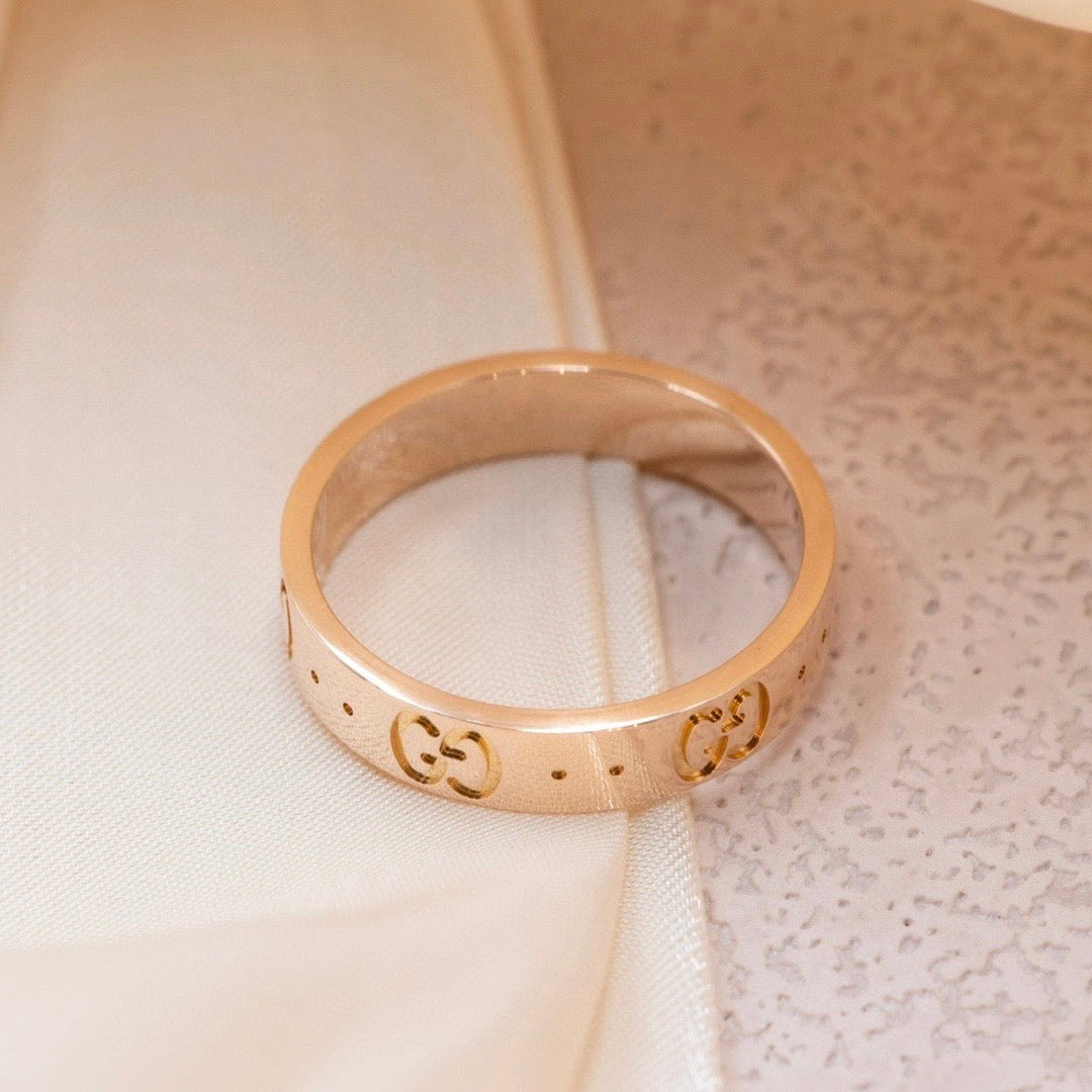 Gucci Icon Thin Band 18K Rose Gold - Jiaxyk
