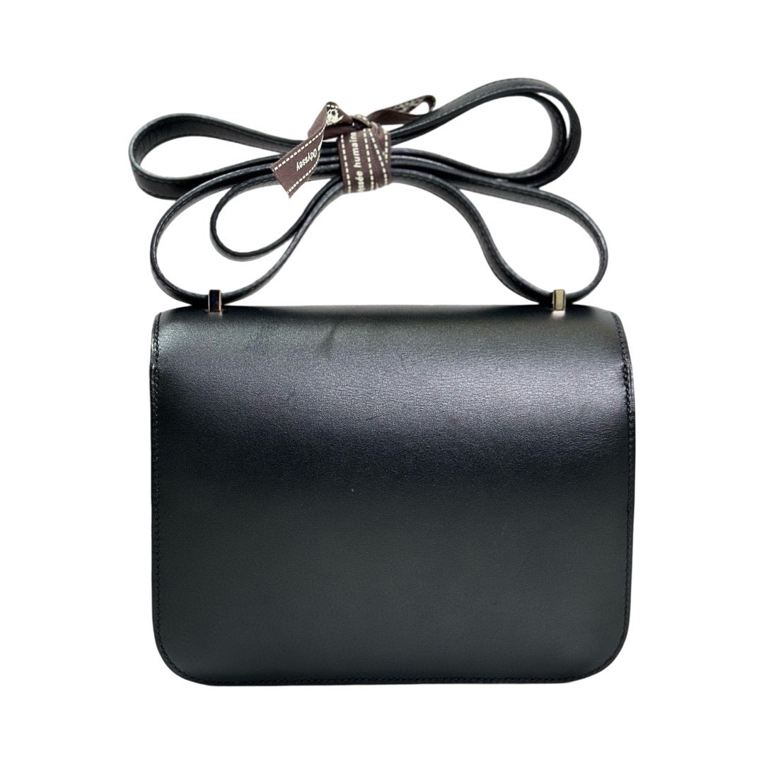 Hermes Constance 18 with Lizard Buckle Black Monsieur - Jiaxyk