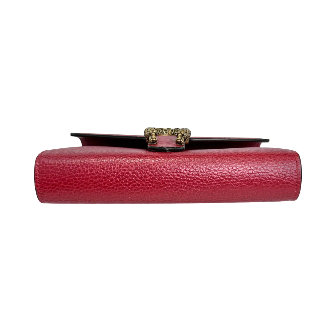 Gucci Red Dionysus Mini Chain Bag - Jiaxyk