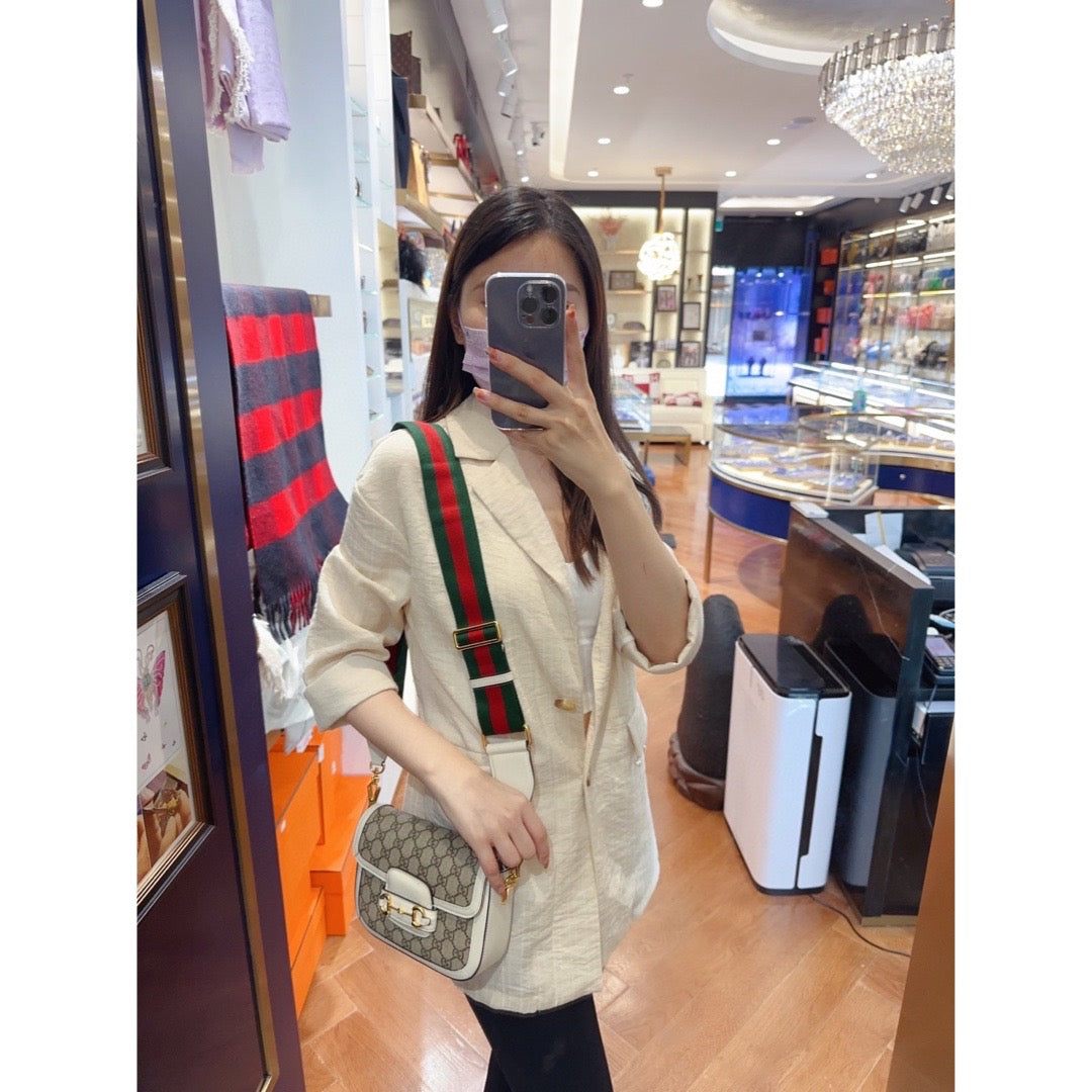 Gucci Small Horsebit 1955 Bag - Jiaxyk