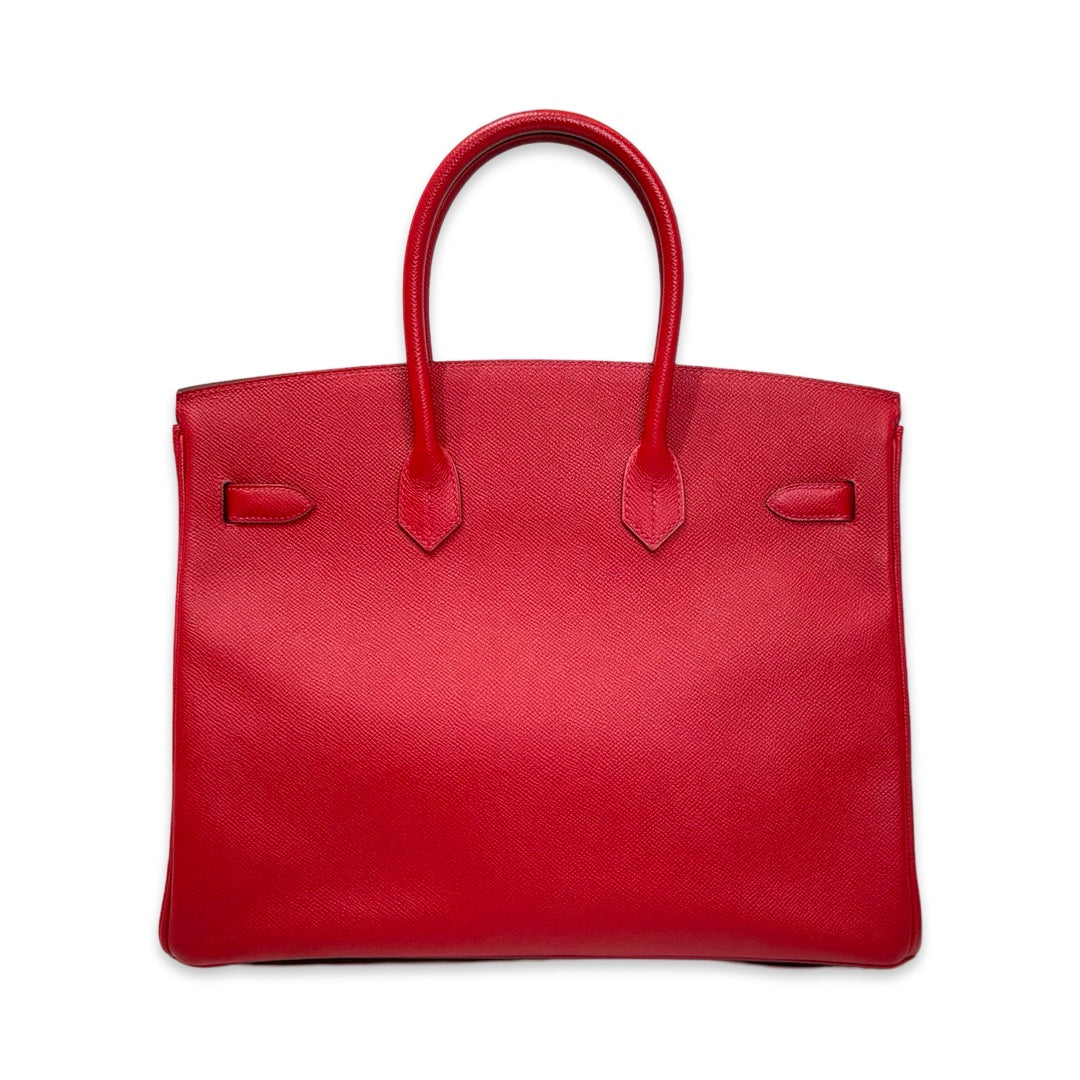 Hermes Birkin 35 Sellier Epsom Red - Jiaxyk