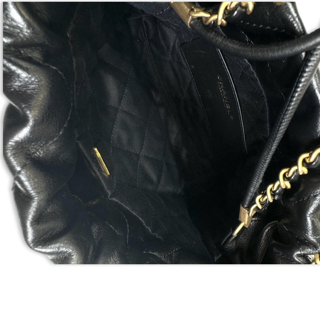 Chanel Black Mini 22 Bag - Jiaxyk