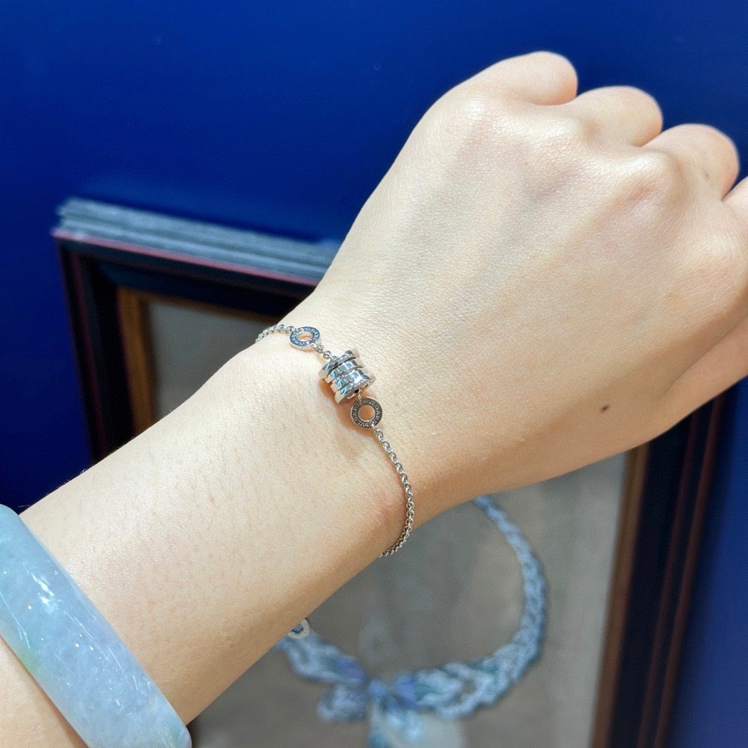 Bvlgari B.Zero 1 Bracelet 18K White Gold - Jiaxyk