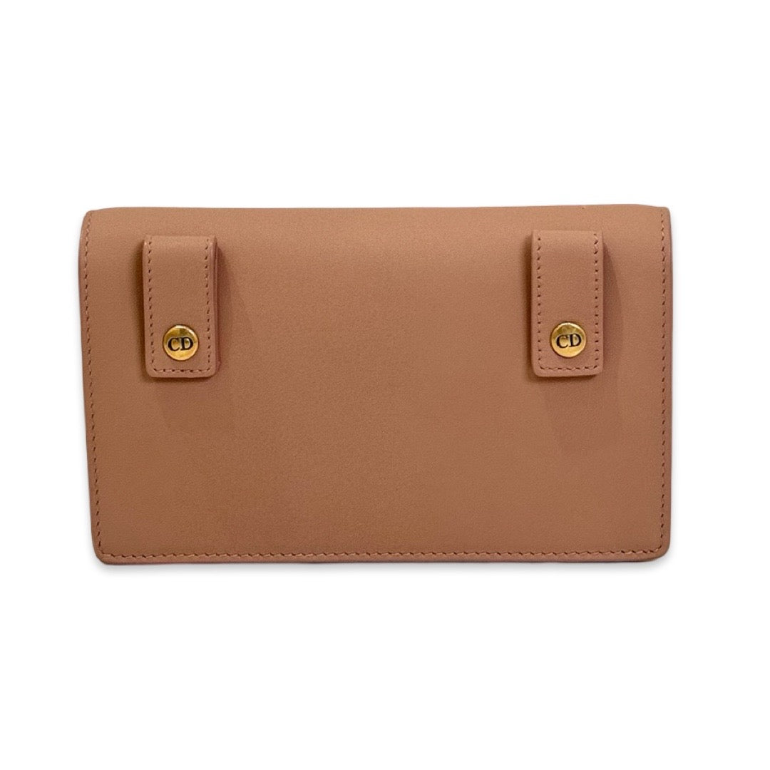 Dior Dusty Pink Matt Calfskin Saddle Belt Bag - Jiaxyk