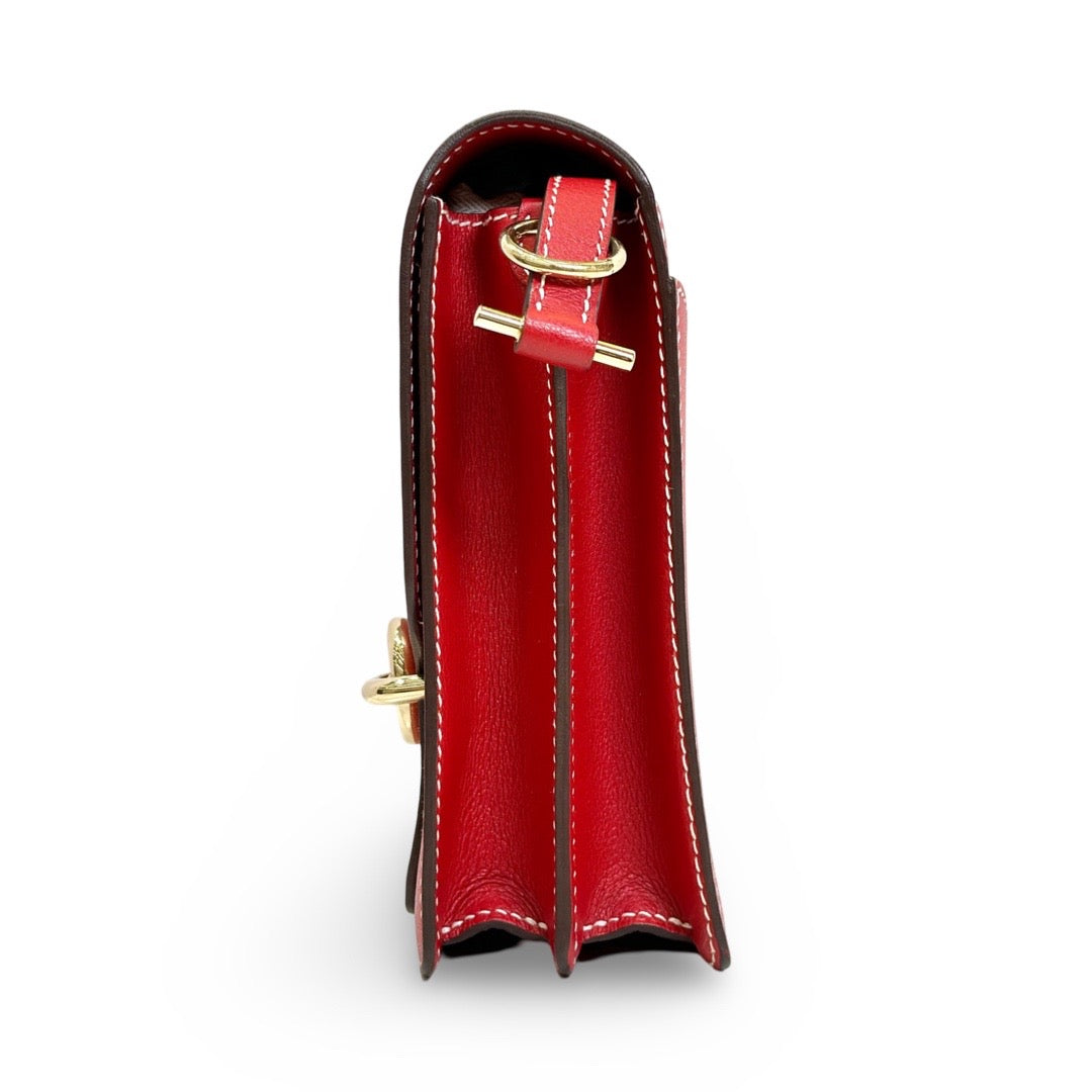Hermes Roulis 23 Red Evercolor - Jiaxyk