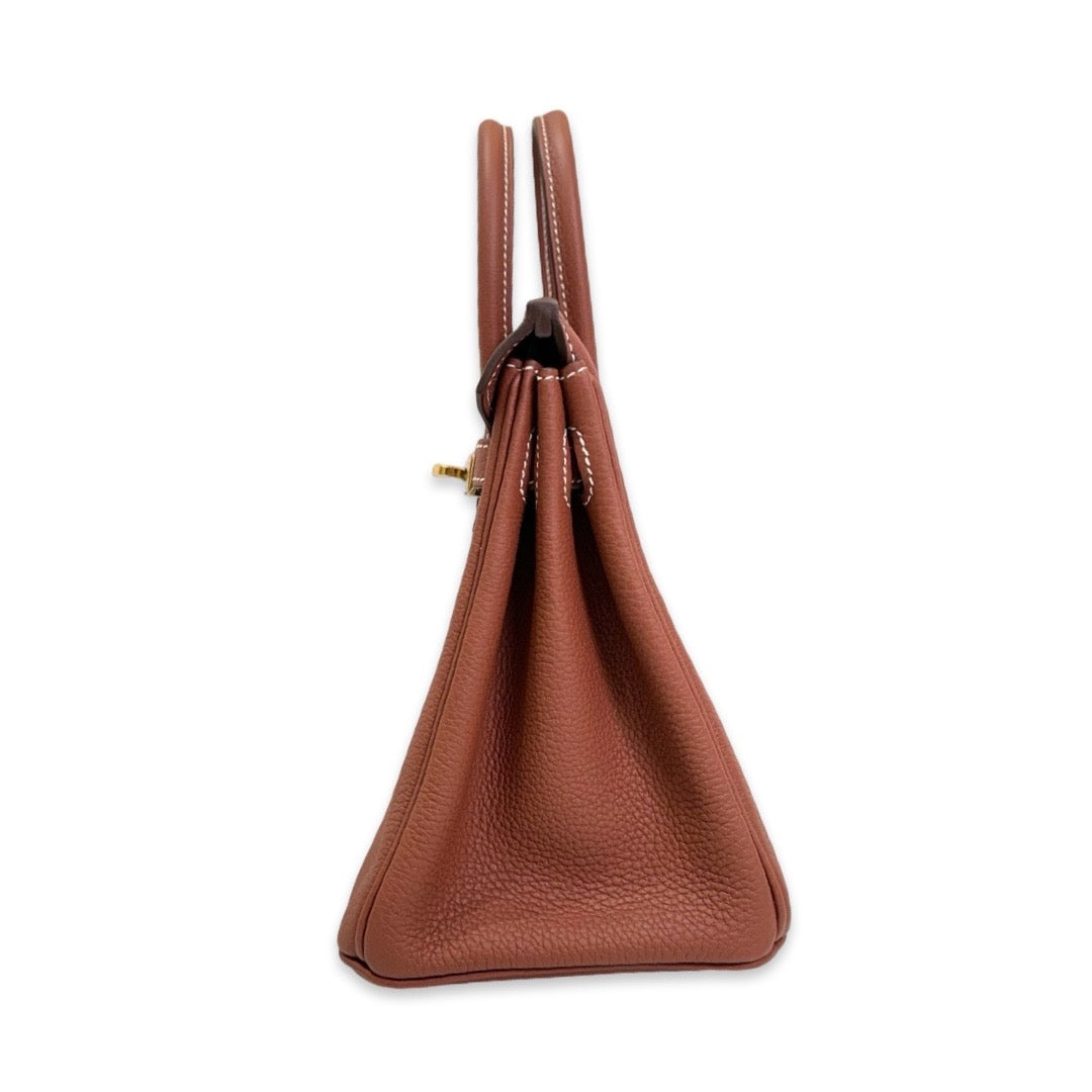 Hermes Birkin 25 Togo 4E Sienne - Jiaxyk