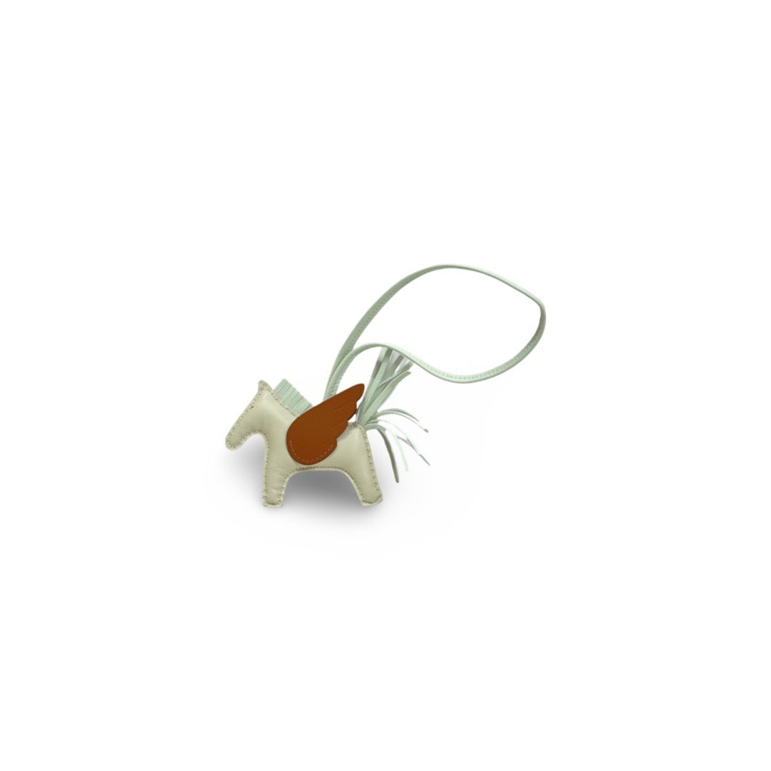 Hermes Green/Gold Rodeo Pegase PM Charm - Jiaxyk