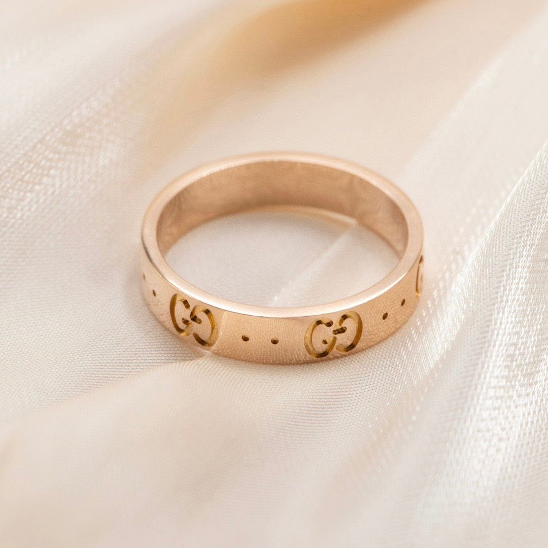 Gucci Icon Thin Band 18K Rose Gold - Jiaxyk