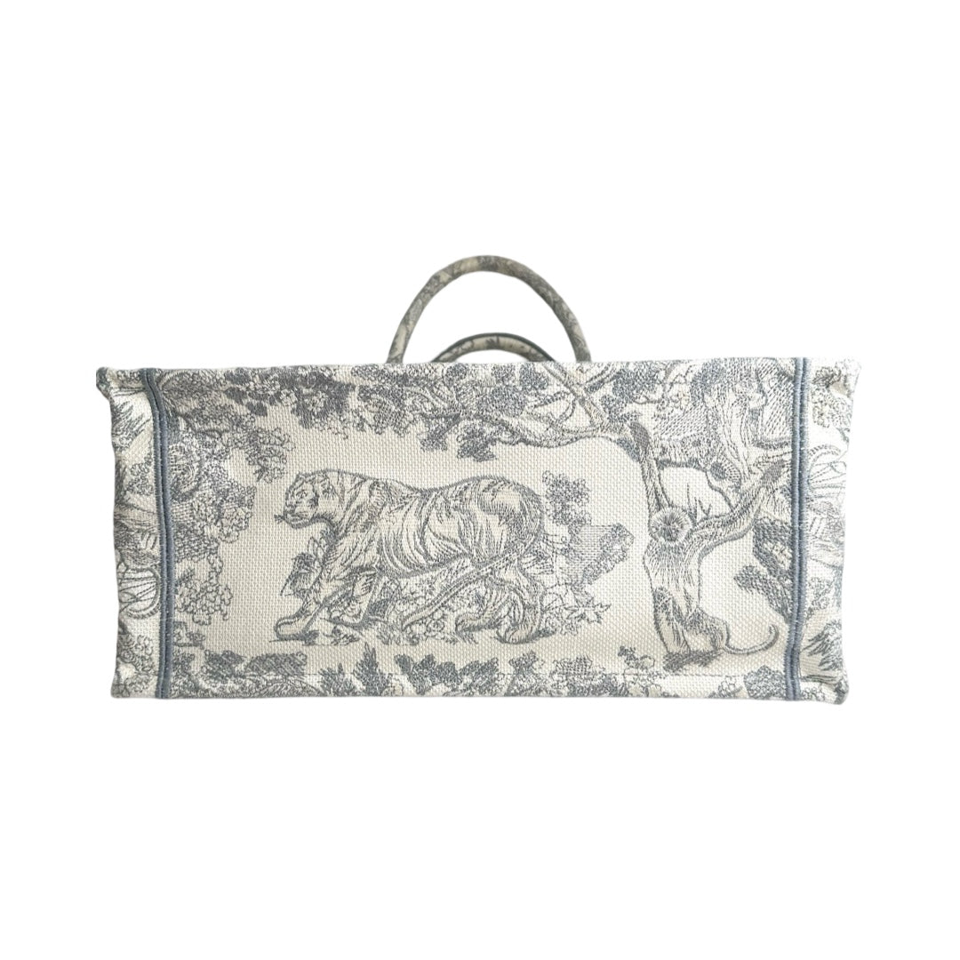 Dior Medium Grey Book Tote - Jiaxyk