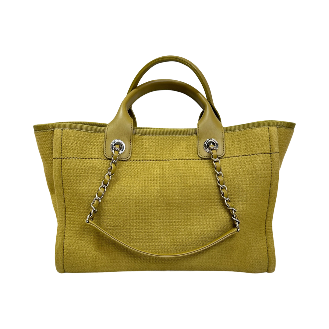Chanel Small Green Deauville Tote - Jiaxyk