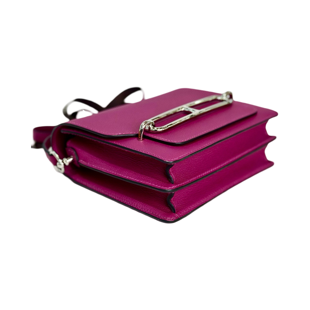 Hermes Roulis Mini L3 Rose Pourpre - Jiaxyk