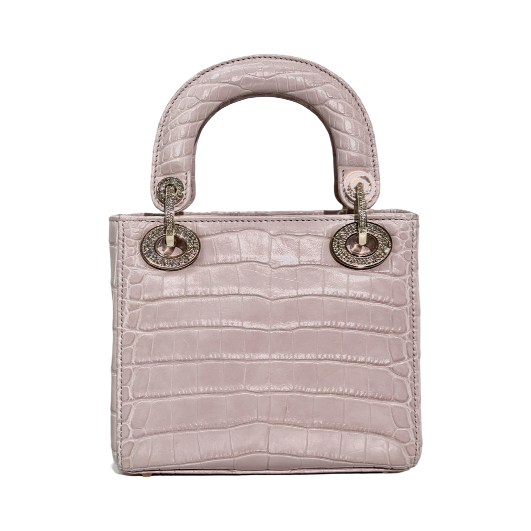 Dior Alligator Pink Lady Dior Mini Bag - Jiaxyk