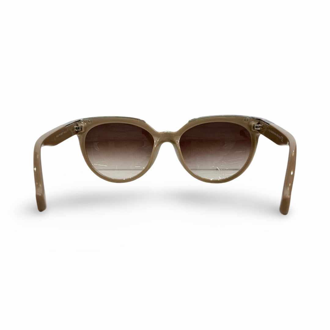 Balenciaga Beige Cat Eye Sunglasses - Jiaxyk