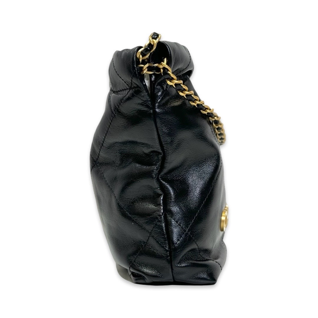 Chanel Black Mini 22 Bag - Jiaxyk