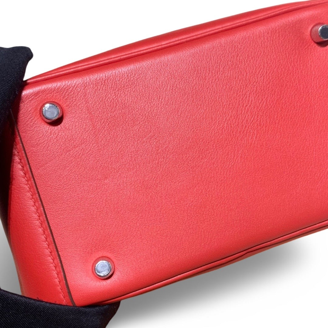 Hermes Lindy Mini Swift S3 Rouge De Coeur - Jiaxyk