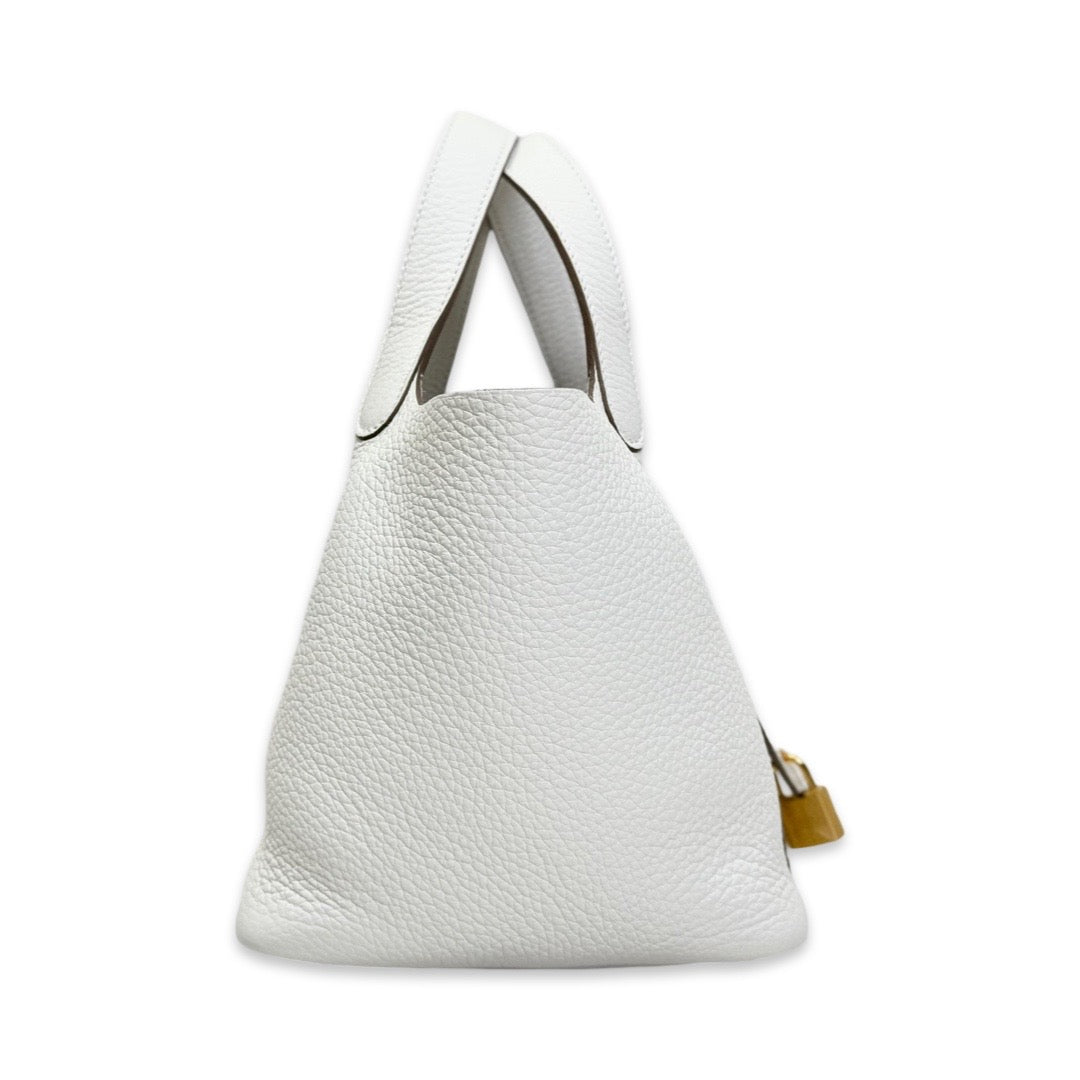 Hermes Picotin 18 M4 Gris Pale - Jiaxyk