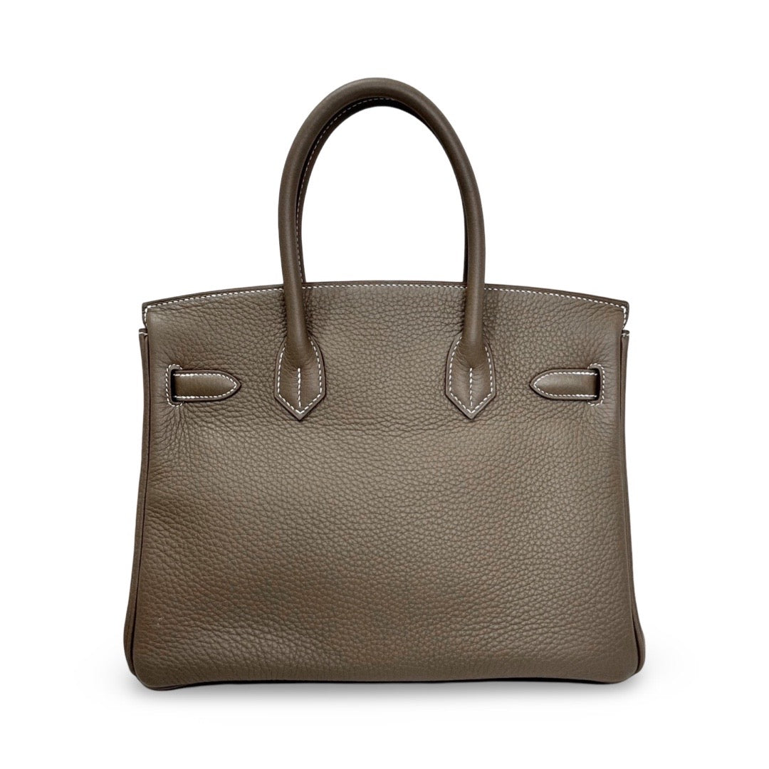 Hermes Birkin 30 Retourne TC 18 Etoupe - Jiaxyk