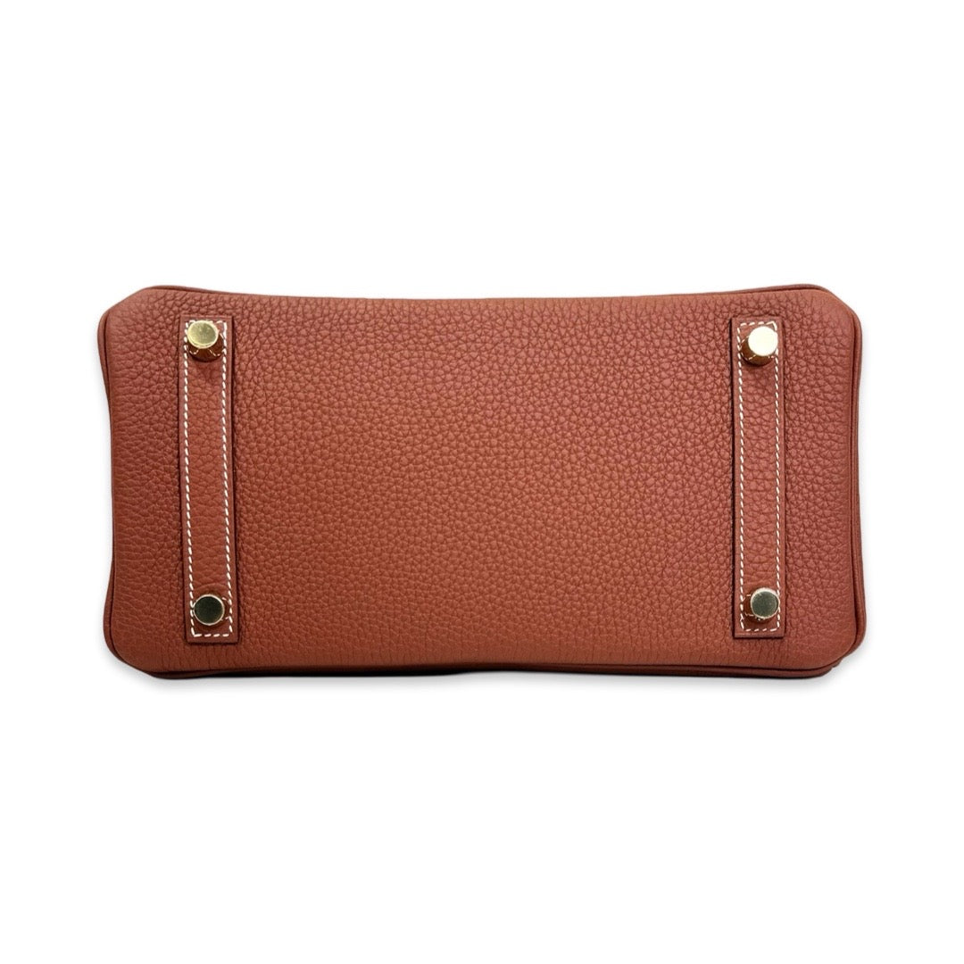 Hermes Birkin 25 Togo 4E Sienne - Jiaxyk