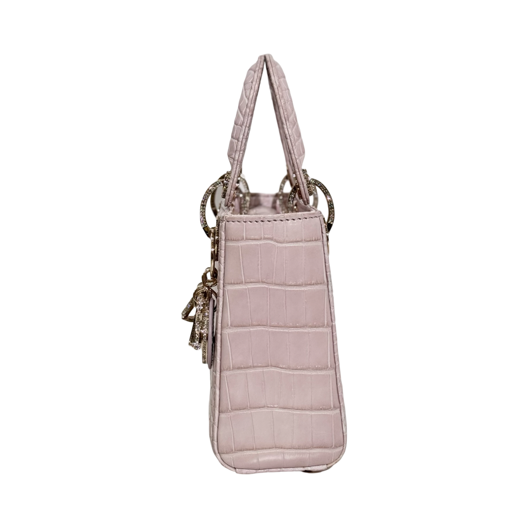 Dior Alligator Pink Lady Dior Mini Bag - Jiaxyk