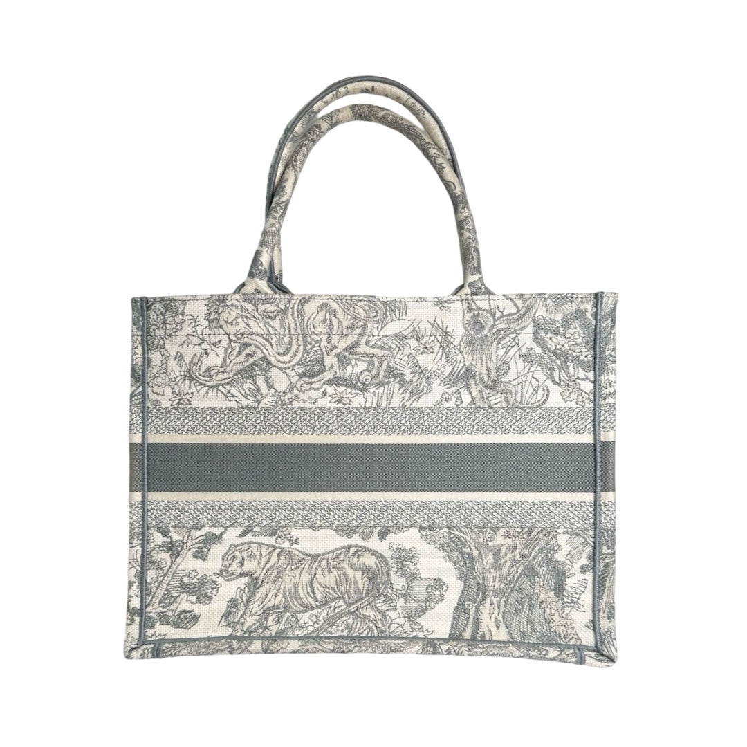 Dior Medium Grey Book Tote - Jiaxyk