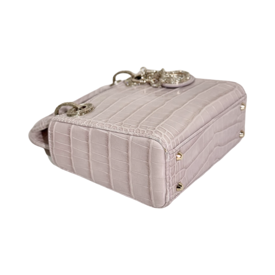 Dior Alligator Pink Lady Dior Mini Bag - Jiaxyk