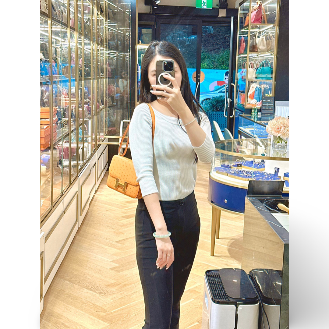 Hermes Constance 18 Ostrich - Jiaxyk