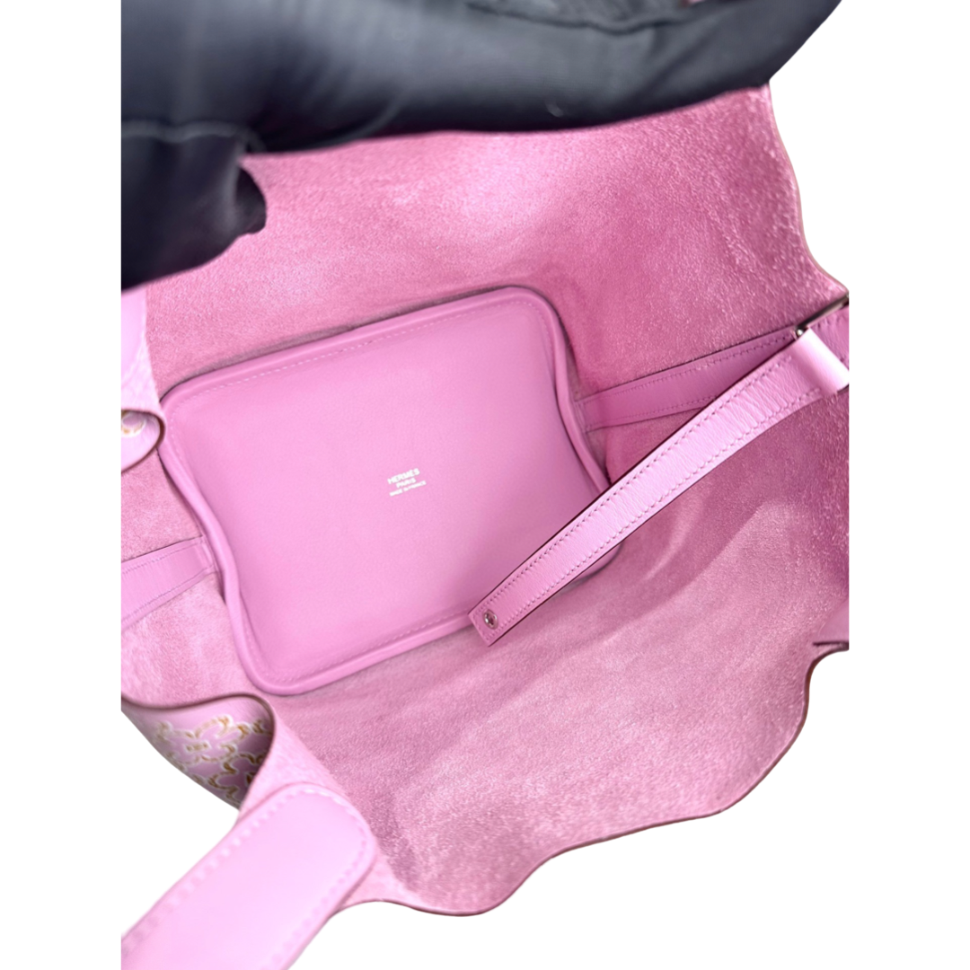 Hermes Picotin 18 Swift Daisy Mauve Sylvestre - Jiaxyk