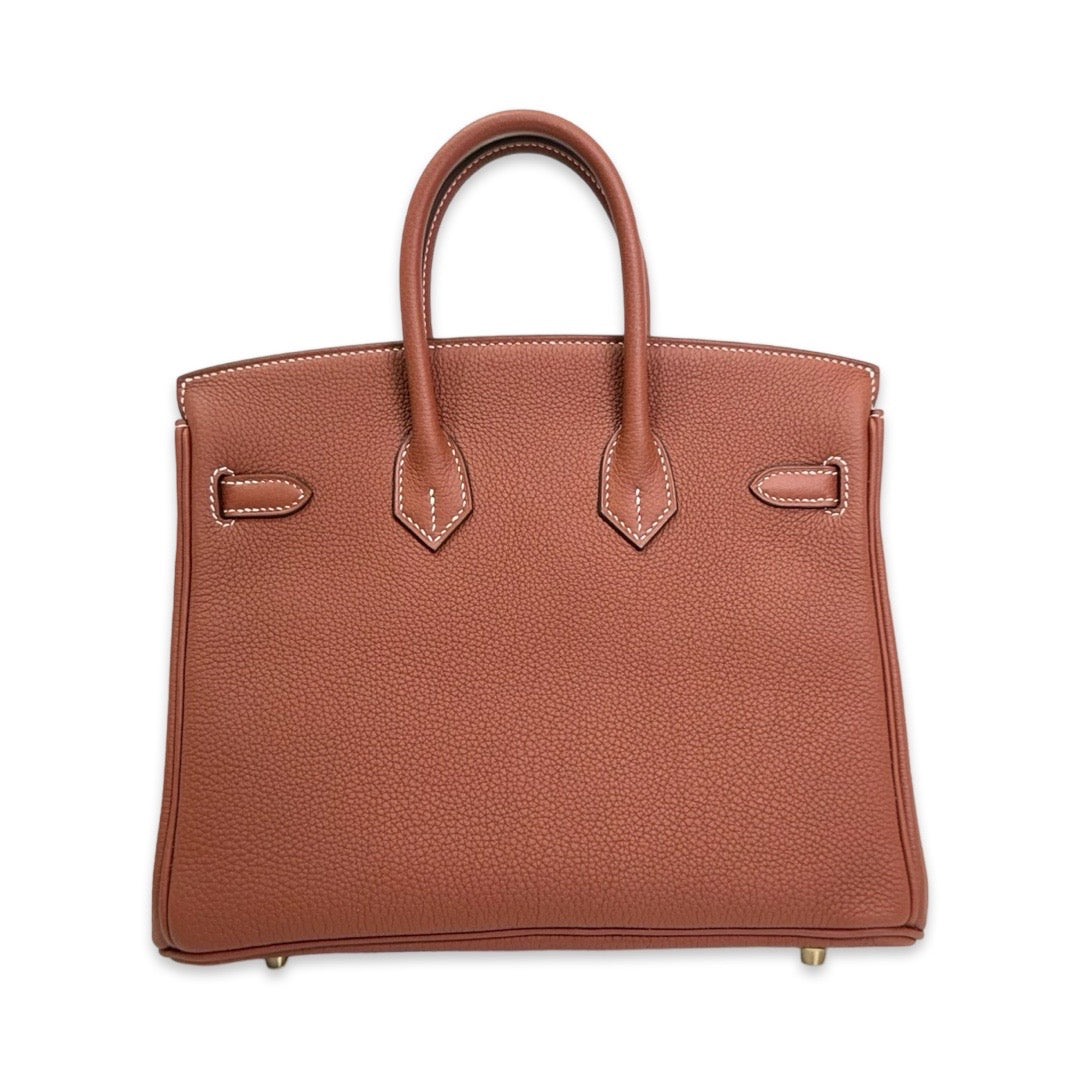 Hermes Birkin 25 Togo 4E Sienne - Jiaxyk