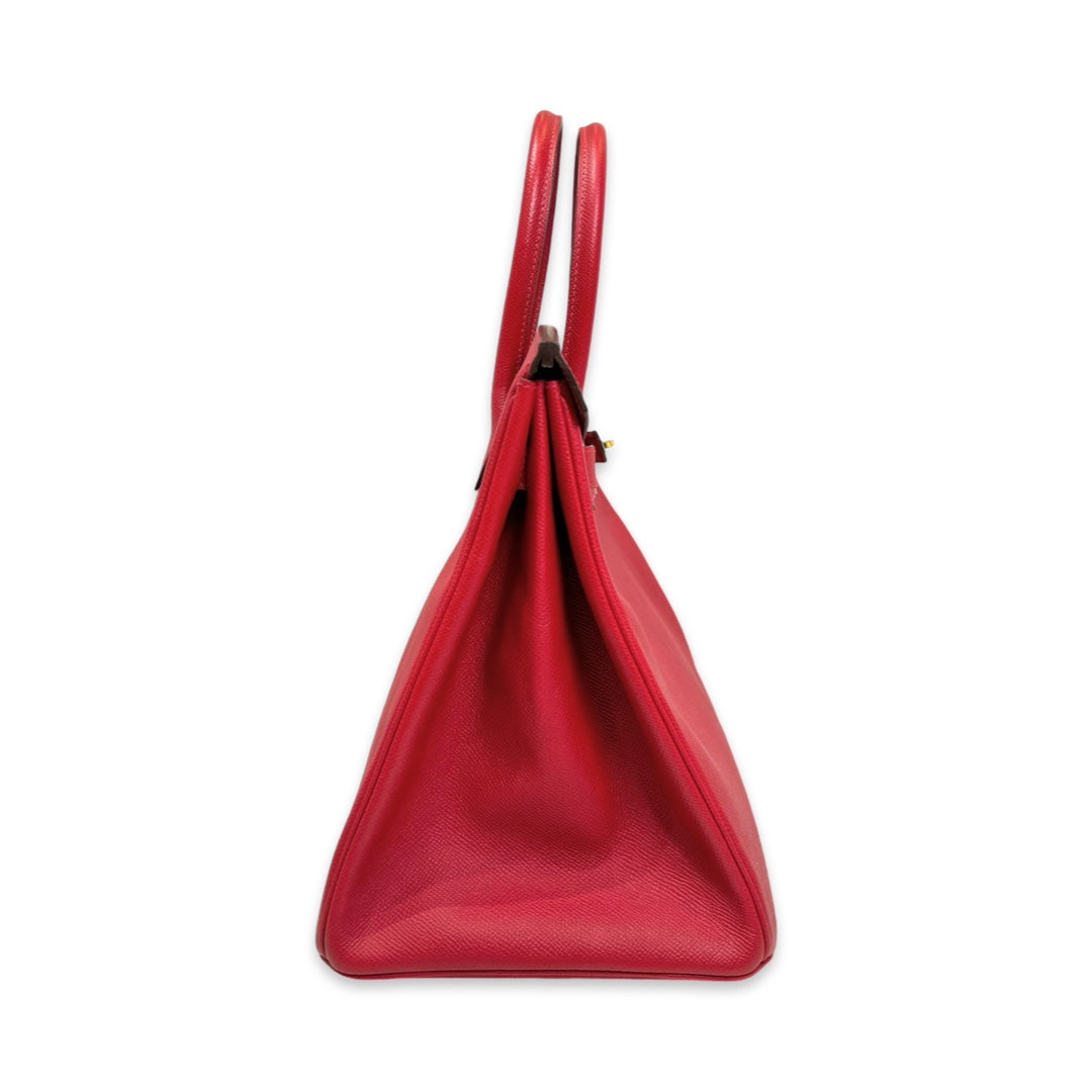 Hermes Birkin 35 Sellier Epsom Red - Jiaxyk