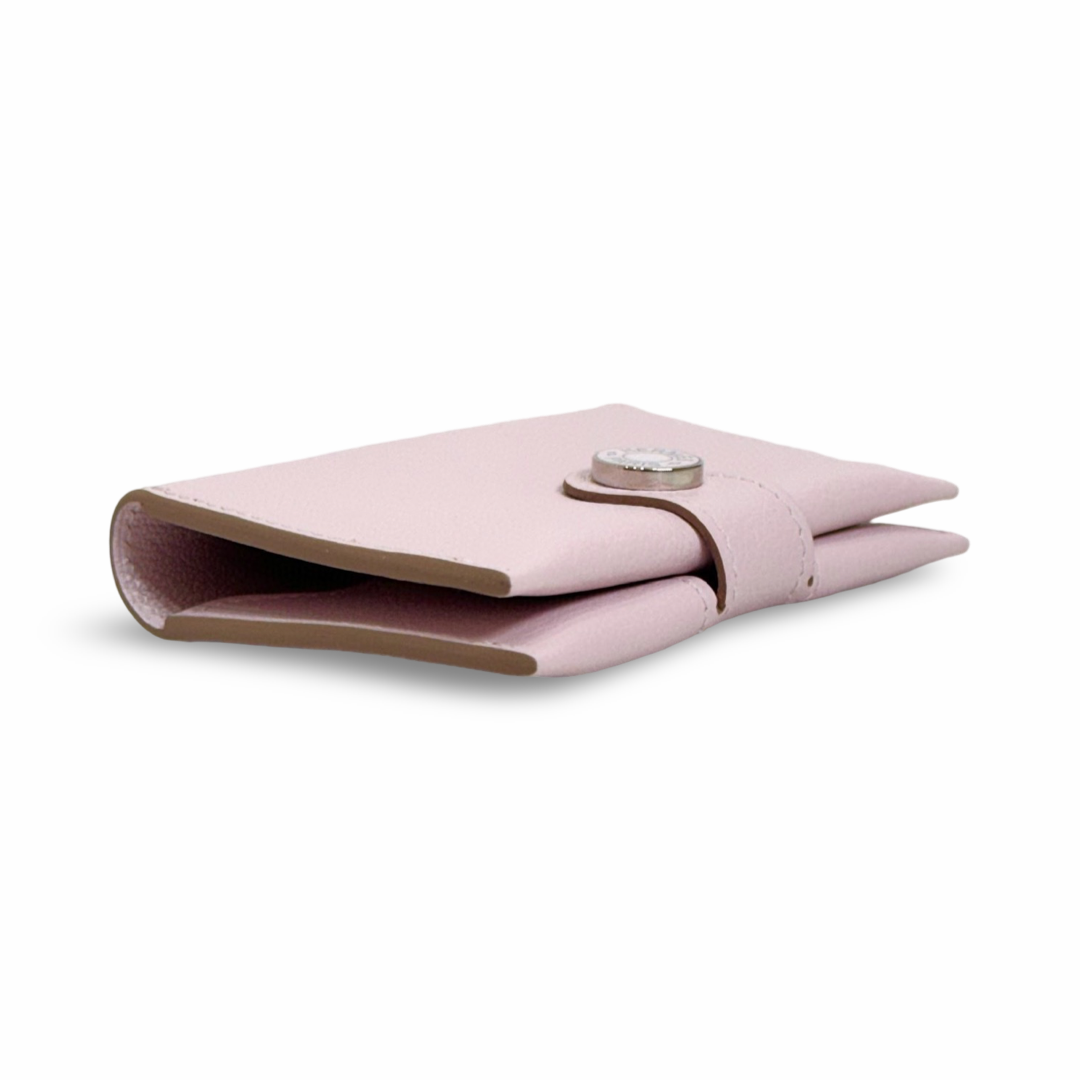 Hermes Porte Cartes Wallet Mauve Pale - Jiaxyk