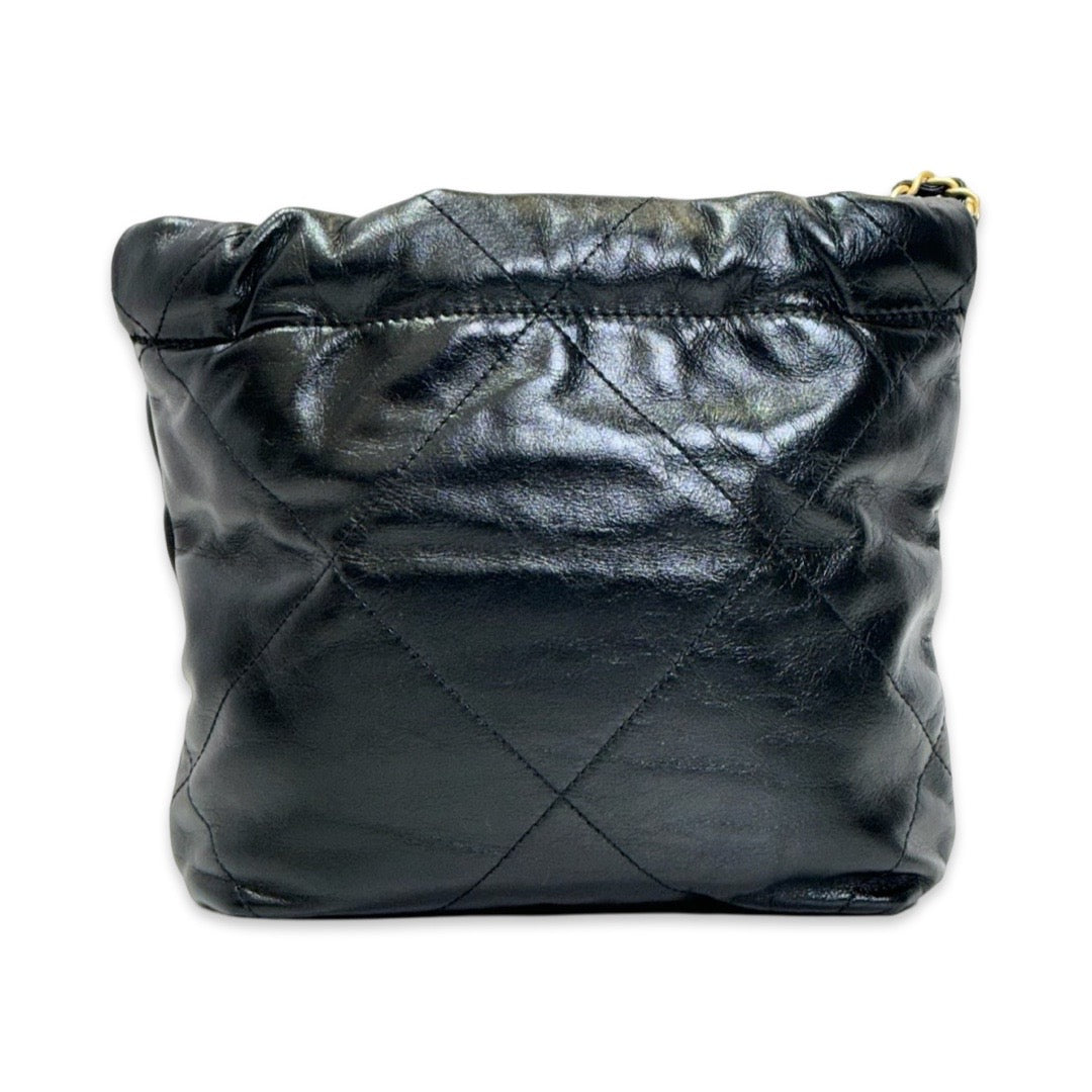 Chanel Black Mini 22 Bag - Jiaxyk