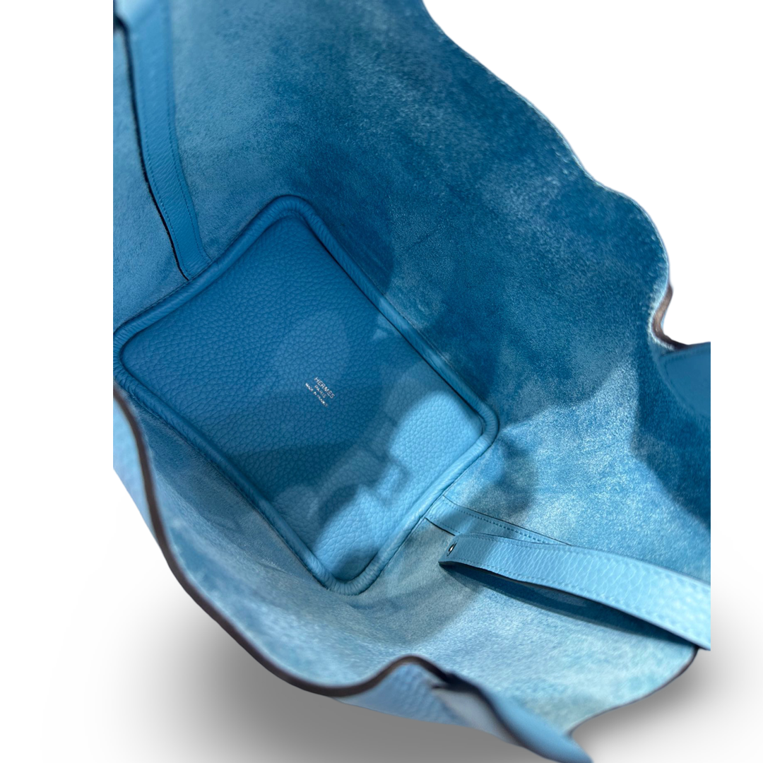Hermes Picotin 18 P3 Bleu Du Nord - Jiaxyk