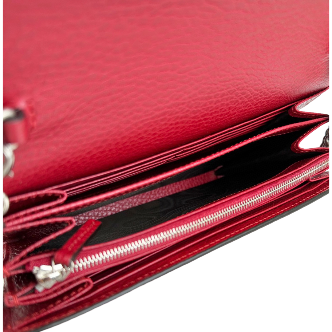 Gucci Red Dionysus Mini Chain Bag - Jiaxyk