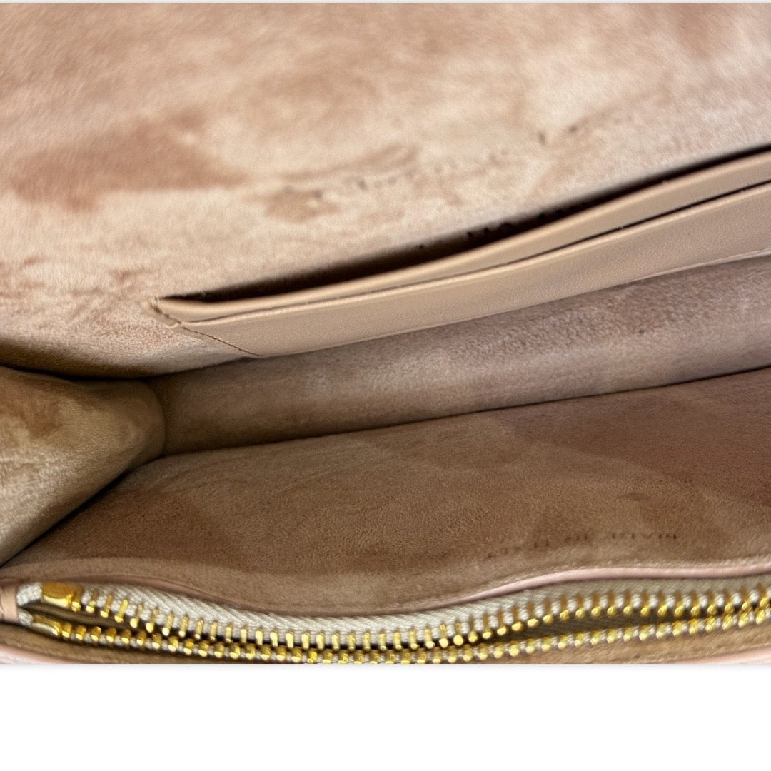 Dior Dusty Pink Matt Calfskin Saddle Belt Bag - Jiaxyk