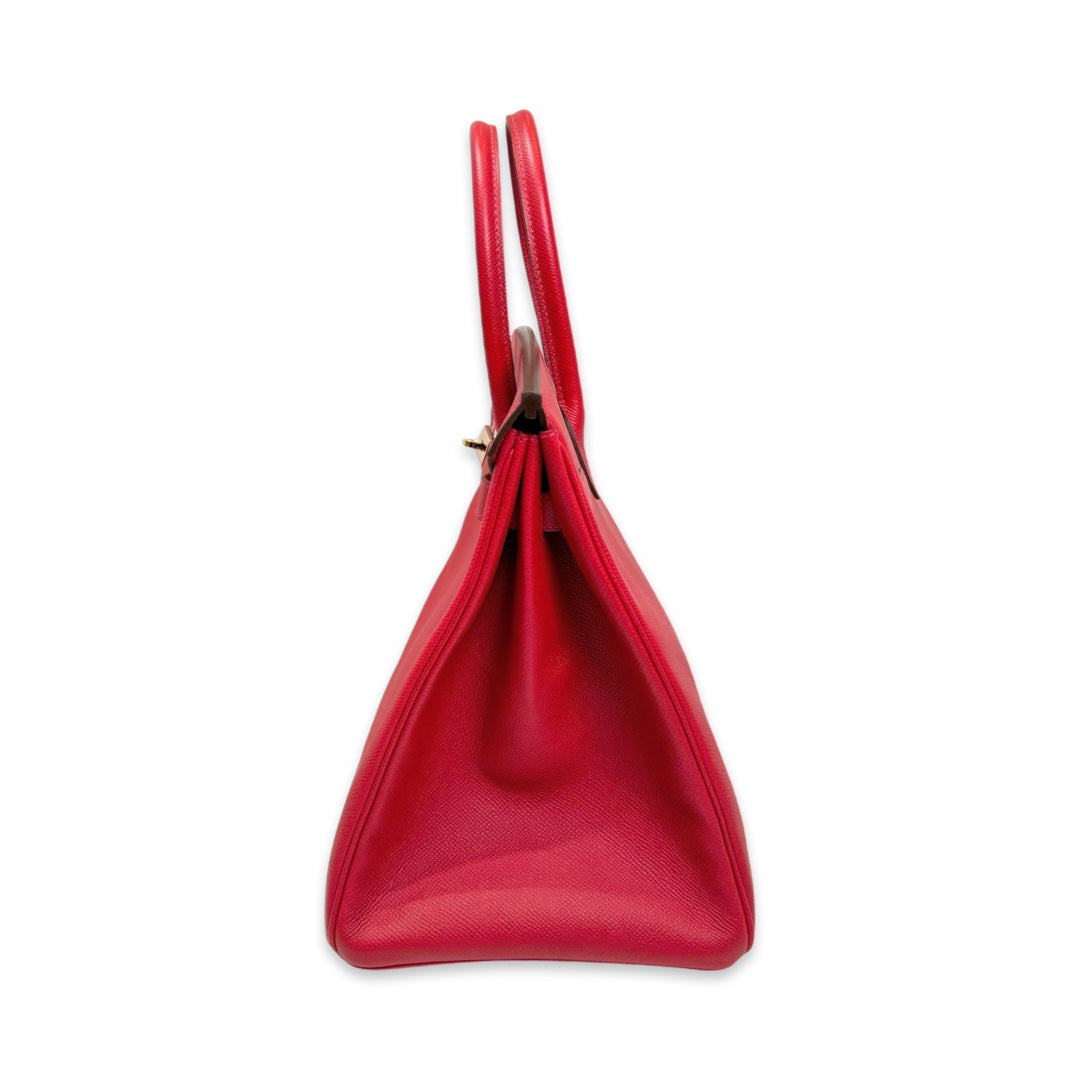 Hermes Birkin 35 Sellier Epsom Red - Jiaxyk
