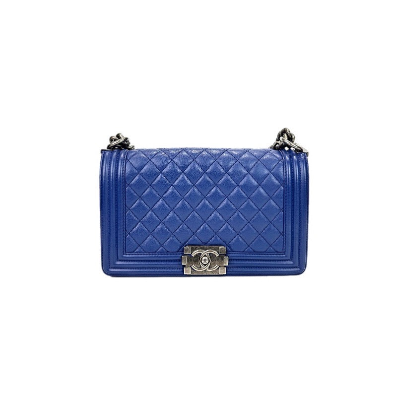 Chanel Leboy Medium Blue Bag