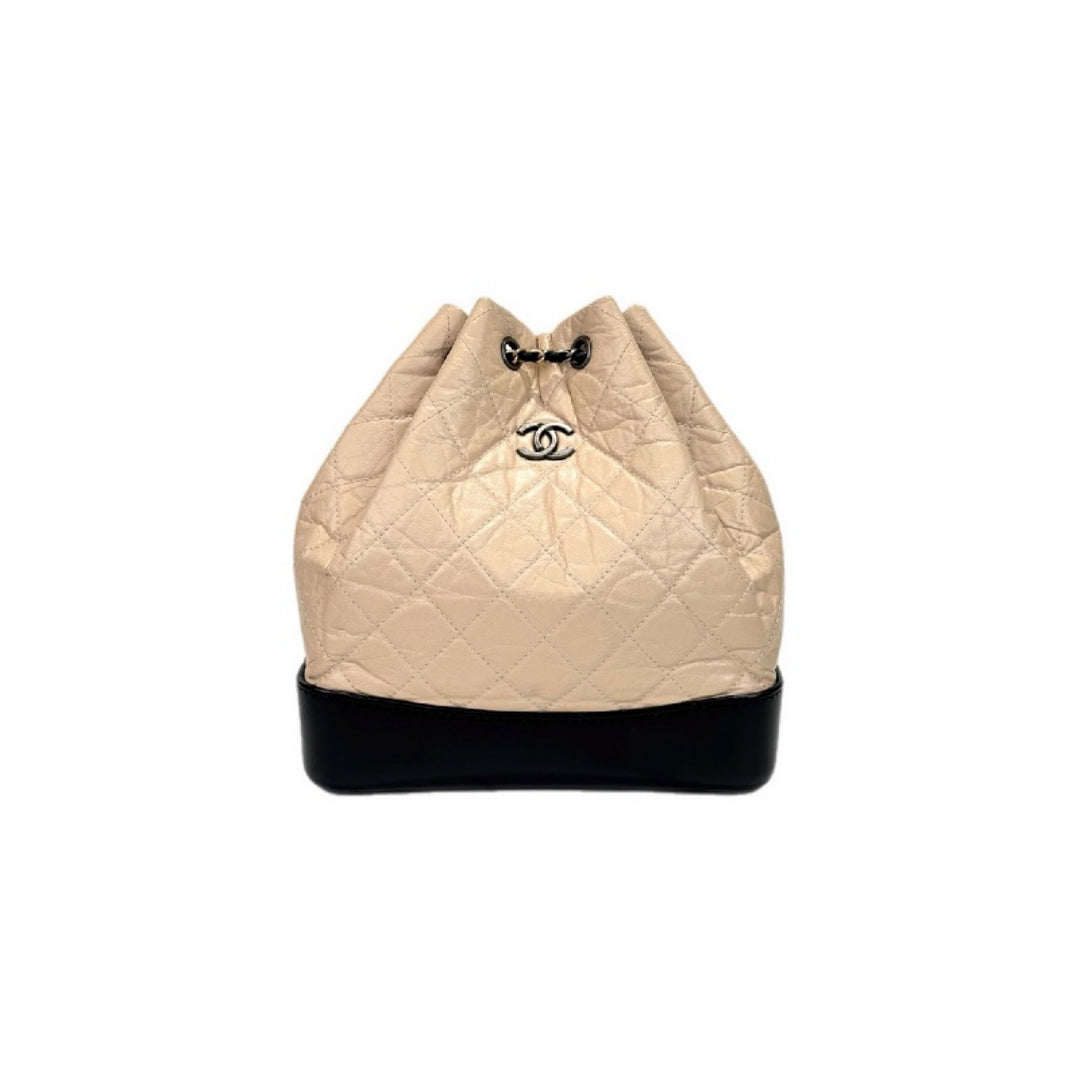 Chanel Gabrielle Backpack Cream