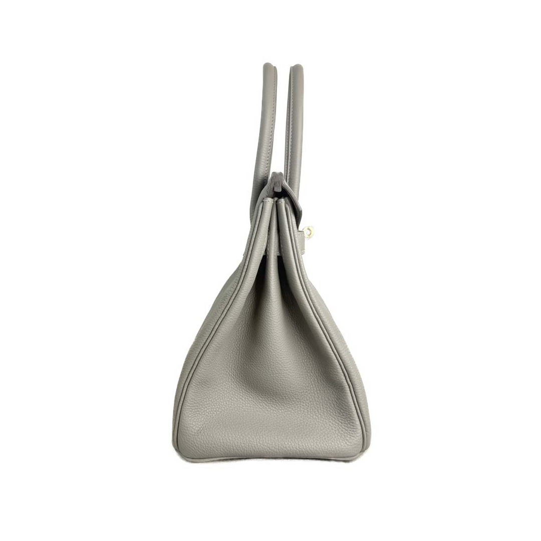 Hermes Birkin 30cm Gris Meyer Togo Bag