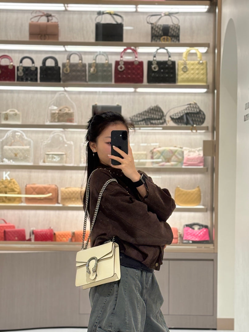 Gucci Dionysus Small Bag White