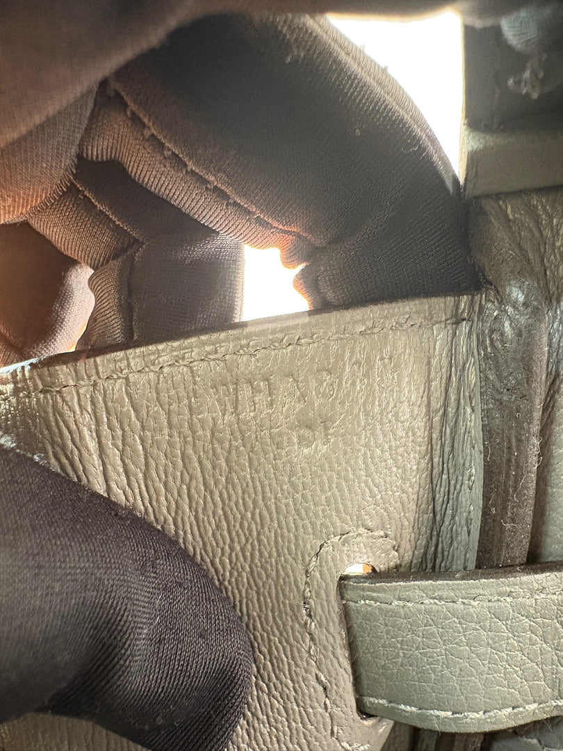 Hermes Birkin 30cm Gris Meyer Togo Bag