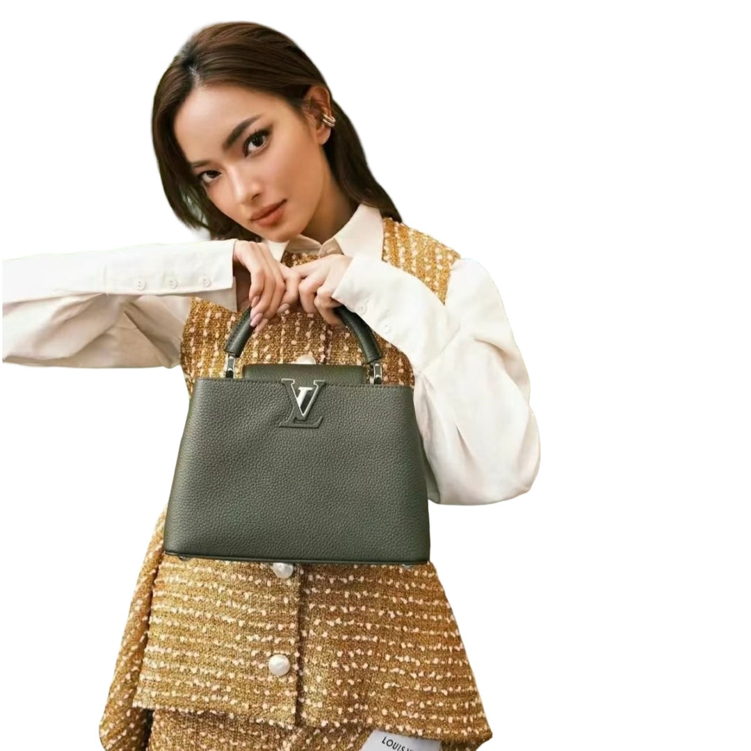 Louis Vuitton Capucines Dark Green BB 27cm